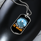 Camper Necklace The WiFi is Weak Necklace Stainless Steel or 18k Gold Dog Tag 24" Chain-Express Your Love Gifts
