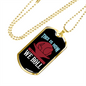 Camper Necklace This is How We Roll Necklace Stainless Steel or 18k Gold Dog Tag 24" Chain-Express Your Love Gifts