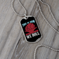 Camper Necklace This is How We Roll Necklace Stainless Steel or 18k Gold Dog Tag 24" Chain-Express Your Love Gifts