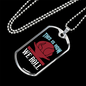 Camper Necklace This is How We Roll Necklace Stainless Steel or 18k Gold Dog Tag 24" Chain-Express Your Love Gifts