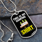 Camper Necklace This Is My Camping Necklace Stainless Steel or 18k Gold Dog Tag 24" Chain-Express Your Love Gifts
