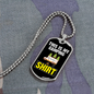Camper Necklace This Is My Camping Necklace Stainless Steel or 18k Gold Dog Tag 24" Chain-Express Your Love Gifts