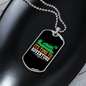 Camper Necklace Time to Adventure Necklace Stainless Steel or 18k Gold Dog Tag 24" Chain-Express Your Love Gifts