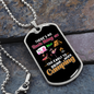 Camper Necklace Too Early to Drink Camping Necklace Stainless Steel or 18k Gold Dog Tag 24" Chain-Express Your Love Gifts