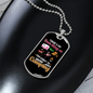 Camper Necklace Too Early to Drink Camping Necklace Stainless Steel or 18k Gold Dog Tag 24" Chain-Express Your Love Gifts