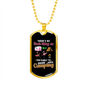 Camper Necklace Too Early to Drink Camping Necklace Stainless Steel or 18k Gold Dog Tag 24" Chain-Express Your Love Gifts