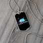 Camper Necklace Trippin' Necklace Stainless Steel or 18k Gold Dog Tag 24" Chain-Express Your Love Gifts