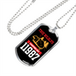 Camper Necklace True Wildlife Camping Est 11987 Necklace Stainless Steel or 18k Gold Dog Tag 24" Chain-Express Your Love Gifts