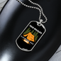 Camper Necklace True Wildlife Camping Est 11987 Tent Necklace Stainless Steel or 18k Gold Dog Tag 24" Chain-Express Your Love Gifts