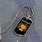 Camper Necklace True Wildlife Camping Est 11987 Tent Necklace Stainless Steel or 18k Gold Dog Tag 24" Chain-Express Your Love Gifts