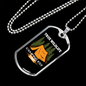 Camper Necklace True Wildlife Camping Est 11987 Tent Necklace Stainless Steel or 18k Gold Dog Tag 24" Chain-Express Your Love Gifts