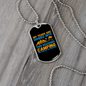Camper Necklace Two Reasons Camping Necklace Stainless Steel or 18k Gold Dog Tag 24" Chain-Express Your Love Gifts