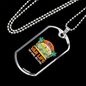 Camper Necklace Van Life Tents Necklace Stainless Steel or 18k Gold Dog Tag 24" Chain-Express Your Love Gifts