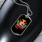Camper Necklace Van Ocean Summer Necklace Stainless Steel or 18k Gold Dog Tag 24" Chain-Express Your Love Gifts