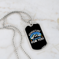 Camper Necklace Waiting For You White Necklace Stainless Steel or 18k Gold Dog Tag 24" Chain-Express Your Love Gifts