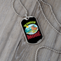 Camper Necklace Wander More Pink Necklace Stainless Steel or 18k Gold Dog Tag 24" Chain-Express Your Love Gifts