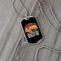 Camper Necklace We Get There Necklace Stainless Steel or 18k Gold Dog Tag 24" Chain-Express Your Love Gifts
