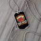Camper Necklace Weak WiFi Necklace Stainless Steel or 18k Gold Dog Tag 24" Chain-Express Your Love Gifts