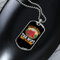 Camper Necklace Weak WiFi Necklace Stainless Steel or 18k Gold Dog Tag 24" Chain-Express Your Love Gifts