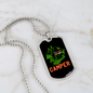 Camper Necklace Welcome to Our Camper Necklace Stainless Steel or 18k Gold Dog Tag 24" Chain-Express Your Love Gifts