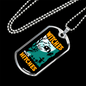 Camper Necklace Witches With Hitches Necklace Stainless Steel or 18k Gold Dog Tag 24" Chain-Express Your Love Gifts