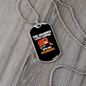 Camper Necklace With Our Grandkids Necklace Stainless Steel or 18k Gold Dog Tag 24" Chain-Express Your Love Gifts