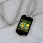 Camper Necklace Years Are Divided Into Camping Necklace Stainless Steel or 18k Gold Dog Tag 24" Chain-Express Your Love Gifts