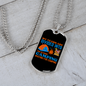Camper Necklace Years Divided in Camping Necklace Stainless Steel or 18k Gold Dog Tag 24" Chain-Express Your Love Gifts