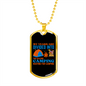Camper Necklace Years Divided in Camping Necklace Stainless Steel or 18k Gold Dog Tag 24" Chain-Express Your Love Gifts