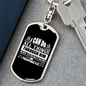 Can Do All Things Philippians 4:13 Keychain Stainless Steel or 18k Gold Dog Tag Keyring-Express Your Love Gifts