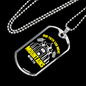 Can Move Mountains Matthew 17:20 Necklace Stainless Steel or 18k Gold Dog Tag 24-Express Your Love Gifts