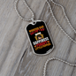 Can't Buy Happiness Necklace Stainless Steel or 18k Gold Dog Tag 24" Chain-Express Your Love Gifts