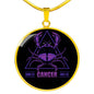 Cancer Astrological Zodiac Sign Necklace Stainless Steel or 18k Gold 18-22"-Express Your Love Gifts