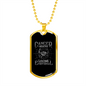 Cancer Creative Zodiac Necklace Stainless Steel or 18k Gold Dog Tag 24" Chain-Express Your Love Gifts