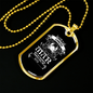 Cancer Man Zodiac Necklace Stainless Steel or 18k Gold Dog Tag 24" Chain-Express Your Love Gifts