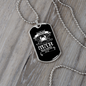 Cancer Man Zodiac Necklace Stainless Steel or 18k Gold Dog Tag 24" Chain-Express Your Love Gifts
