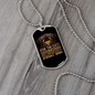 Cancer Waiting For The Day Zodiac Necklace Stainless Steel or 18k Gold Dog Tag 24" Chain-Express Your Love Gifts