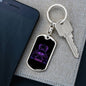 Cancer Zodiac Dog Tag Keychain Stainless Steel or 18k Gold-Express Your Love Gifts