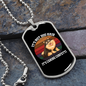 Canine Confetti Necklace Stainless Steel or 18k Gold Dog Tag 24" Chain-Express Your Love Gifts