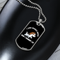 Cannot Lie Puppy Necklace Stainless Steel or 18k Gold Dog Tag 24" Chain-Express Your Love Gifts
