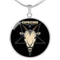 Capricorn Astrological Zodiac Sign Necklace Stainless Steel or 18k Gold 18-22"-Express Your Love Gifts