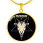 Capricorn Astrological Zodiac Sign Necklace Stainless Steel or 18k Gold 18-22"-Express Your Love Gifts