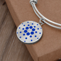 Cardano (ADA) Bracelet Stainless Steel or 18k Gold Circle Bangle-Express Your Love Gifts