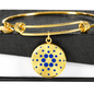 Cardano (ADA) Bracelet Stainless Steel or 18k Gold Circle Bangle-Express Your Love Gifts