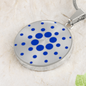 Cardano (ADA) Circle Necklace Stainless Steel or 18k Gold 18-22"-Express Your Love Gifts