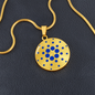 Cardano (ADA) Circle Necklace Stainless Steel or 18k Gold 18-22"-Express Your Love Gifts