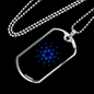 Cardano (ADA) Crypto Necklace Stainless Steel or 18k Gold Dog Tag 24" Chain-Express Your Love Gifts