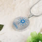 Cardano Black Circle Necklace Stainless Steel or 18k Gold 18-22"-Express Your Love Gifts