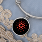 Cardano Crypto Necklace Bracelet Stainless Steel or 18k Gold Circle Bangle-Express Your Love Gifts