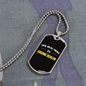 Casino Dealer Hero Gambler Necklace Stainless Steel or 18k Gold Dog Tag 24-Express Your Love Gifts